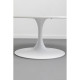 Mesa de centro Schickeria Branco Ø80cm
