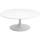 Mesa de centro Schickeria Branco Ø110cm