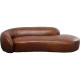 Chaise Longue Wonder Pele Castanho 250cm