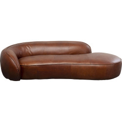 Chaise Longue Wonder Pele Castanho 250cm