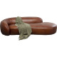 Chaise Longue Wonder Pele Castanho 250cm