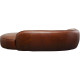 Chaise Longue Wonder Pele Castanho 250cm