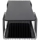 Mesa de centro Wire Double Preto 120x60cm