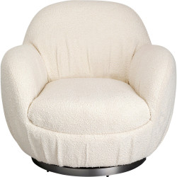 Cadeirão Giratório Nube Boucle