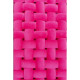 Banqueta Weave Rosa 66cm