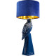 Candeeiro de Mesa Parrot Azul 84cm