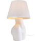 Candeeiro de Mesa Donna Branco 48cm