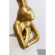 Candeeiro de pé Animal Rabbit Dourado/Branco 150cm