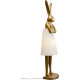 Candeeiro de pé Animal Rabbit Dourado/Branco 150cm