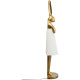 Candeeiro de pé Animal Rabbit Dourado/Branco 150cm
