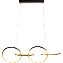 Candeeiro de Tecto Galaxy LED Preto 155cm