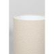 Candeeiro de pé Marleen Bege Boucle 130cm