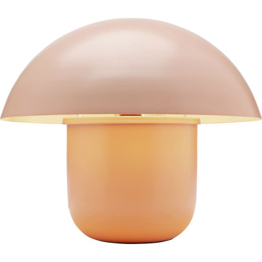 Candeeiro de Mesa Mushroom Pêssego Mate 27cm