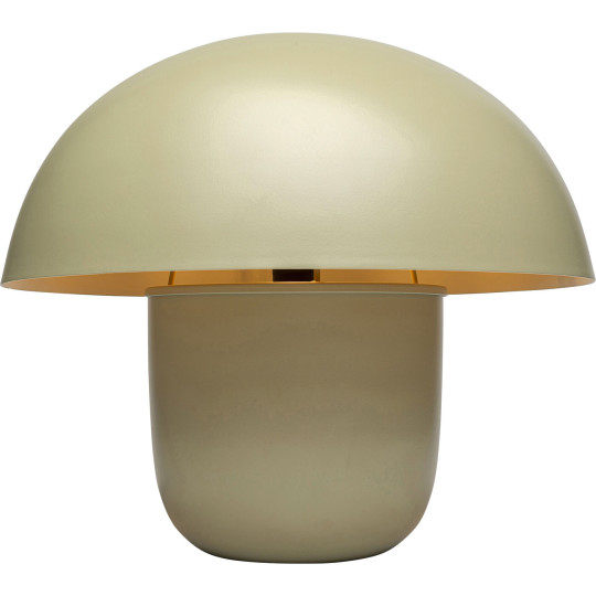 Candeeiro de Mesa Mushroom Verde Claro Mate 44cm