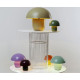 Candeeiro de Mesa Mushroom Verde Claro Mate 44cm