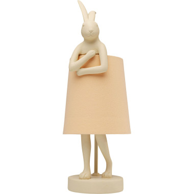 Candeeiro de Mesa Animal Rabbit Pêssego 50cm