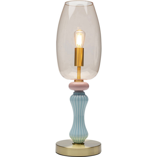 Candeeiro de Mesa Allegra Dourado 47cm