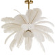 Candeeiro de Tecto Feather Palm Branco Ø87cm
