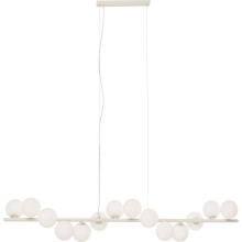 Candeeiro de Tecto Scala Balls Milky Greige 150cm