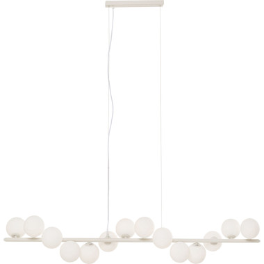 Candeeiro de Tecto Scala Balls Milky Greige 150cm