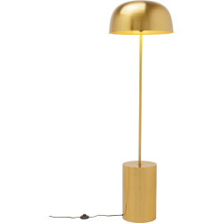 Candeeiro de pé Loungy Dourado 160cm