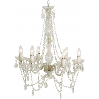 Candeeiro de Tecto Starlight Clear 6 braços-64600 (3)