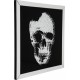Quadro c/ moldura Espelho Skull 100x100cm