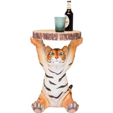 Mesa de Apoio Animal Tiger Ø35cm