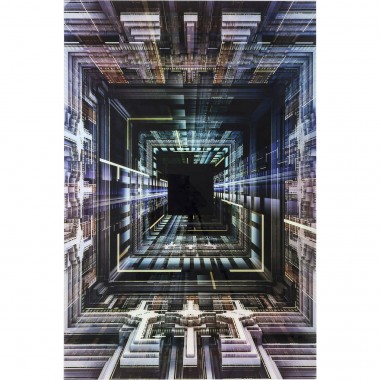 Quadro de Vidro Science Fiction 120x180cm