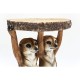 79748.JPG - Mesa de Apoio Animal Meerkat Sisters Ø33cm