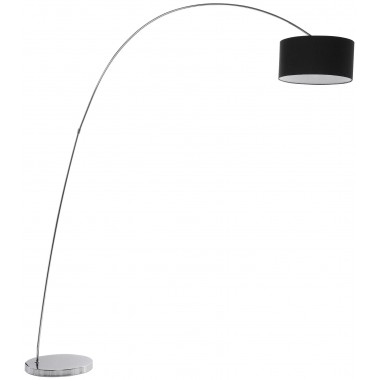 Candeeiro de Chão Gooseneck Preto