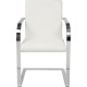 Cadeira com apoios de braços Canto branco