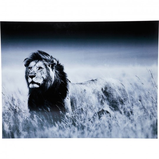 Quadro de Vidro Lion King Standing 120x160cm