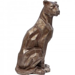 Peça Decorativa Sitting Cat Rivet Cobre-38499 (7)