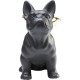 Peça Decorativa Sitting Angel Dog Dourado/Preto-38719 (3)