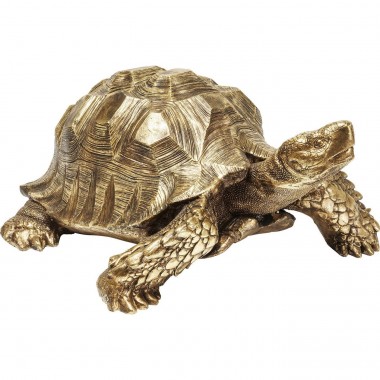 Peça Decorativa Turtle Dourada Big