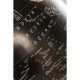 Deco Globe Earth Preto