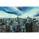 Quadro de Vidro New York Sunset 120x160cm