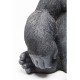 Peça Decorativa Monkey Gorilla Side Medium Preto