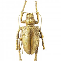Decoração de Parede Longicorn Beetle Gold