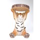 Mesa de Apoio Animal Tiger Ø35cm