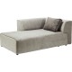 Chaise Longue Esquerda Infinity Elements Cinzenta-82034 (5)