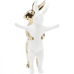 Peça Decorativa Hugging Rabbits Medium-60517 (5)