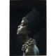 Quadro de Vidro Royal Headdress Profile 150x100cm