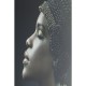 Quadro de Vidro Royal Headdress Profile 150x100cm