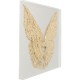 Decoração de Parede Wings Gold Branco 120x120cm