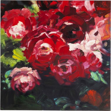 Tela a Óleo Roses 100x100cm