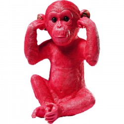 Mealheiro Monkey Kikazaru vermelho