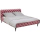 Cama Desire em veludo Malva 180x200cm