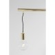 Candeeiro de Tecto Pole Brass Six